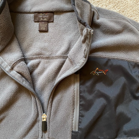 Greg Norman fleece vest size large - Picture 2 of 4